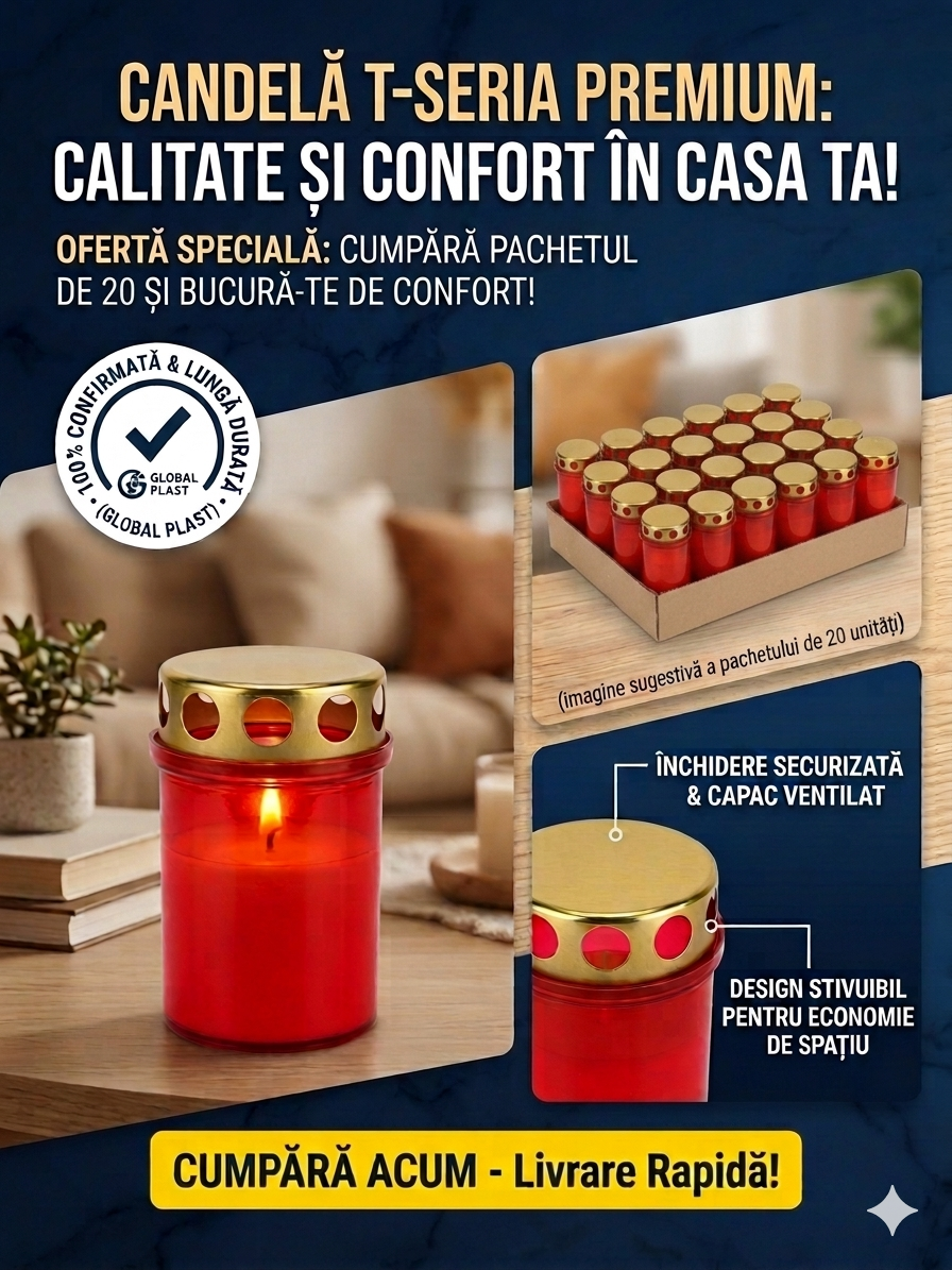 CANDELA TIP100 TIMP DE ARDERE-36H