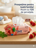 CLEANY SERV.UM. 120BUC CU CAPAC CAPSUNI