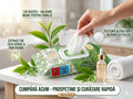 Cleany Servetele Umede Ceai Verde & Panthenol - 120 Bucati