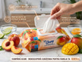 Cleany Servetele Umede Piersica si Mango - 120 Bucati