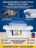 Sankz Storage Cutie Depozitare Transparenta BAM300 - 2 Litri