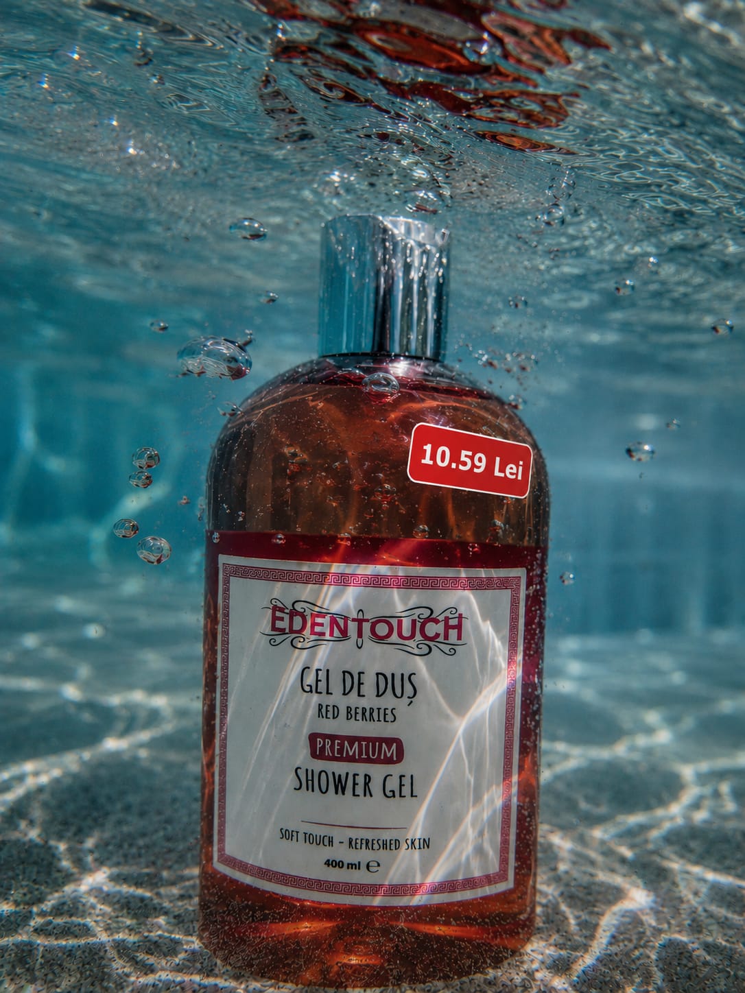 GEL DE DUS 400ML-RED BERRIES-EDEN TOUCH