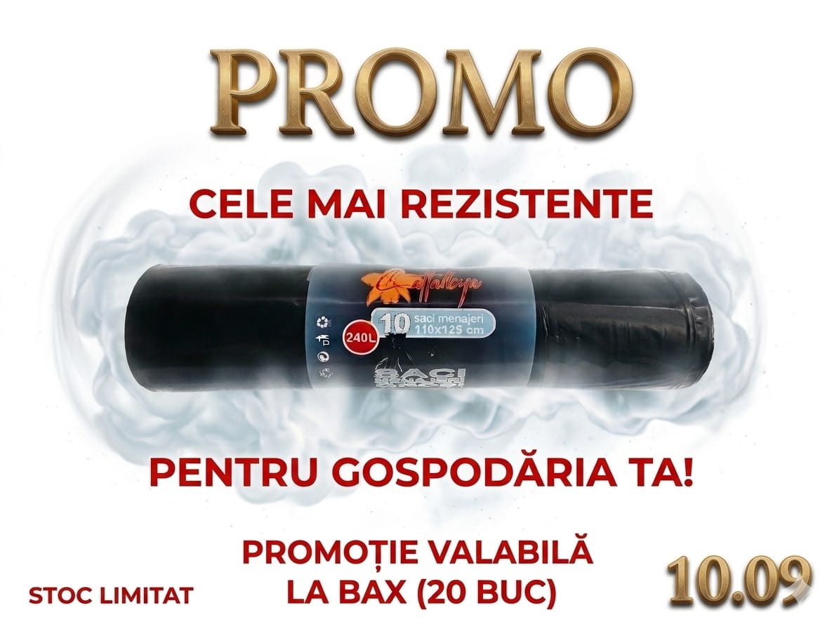 Saci menajeri Cattalleya 240L - 10 buc/rola