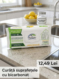 ARTIN-SERVETELE UMEDE MULTISUPRAFETE/BICARBONAT SI OTET(LEMON)