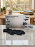 ZOREX PRO MANUSI NITRIL NEGRE M,100/CUTIE